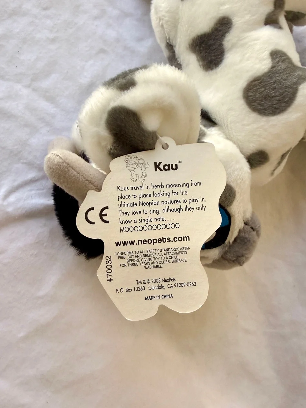 Neopets | Spotted Kau Plushie — Vintage 2003
